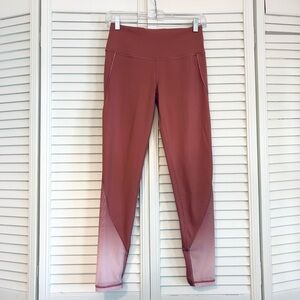 Victoria Sport by Victoria’s Secret Dusty Rose Pink Mauve Leggings Size Small S